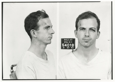1963 Lee Harvey Oswald Mugshot Photo (University Archives LOA)